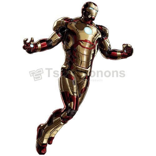 Iron Man T-shirts Iron On Transfers N4582 - Click Image to Close